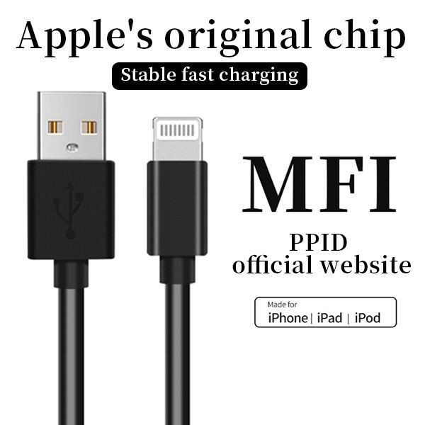 Cebl MFI Gwreiddiol Apple